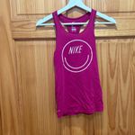 Nike  Dri-Fit Size Large Magenta Pink Athletic Tank Top. Photo 1