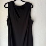 Dress Barn  Y2k Woman Black Dress Sleeveless Midi Witchy Whimsigoth Fall 20W‎ Photo 1