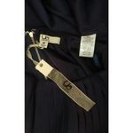 YA Los Angeles Navy Blue Strapless Pleated Front Belted Dress by from ModCloth Photo 5