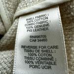 Rebecca Taylor Cotton Tweed Suiting Jacket Cropped Full Zip Fringe White Small Photo 3