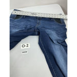 Isabel Maternity Womans Excellent Skinny Blue Jeans 14/32R Elastic Side 0059/O-2 Photo 5