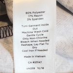 Talbots Paisley Print Shift Dress Black White Plus Size 14W Short Sleeve Casual Photo 8