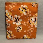 Rachel Pally  Womens Floral Orange Yellow Fold Over Clutch Photo 0