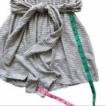 Lush Clothing Lush Nordstrom Tie Front Romper Stripe Shorts XS Photo 5