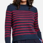La Ligne x Target Navy Blue Red Striped Sweater Size Large Photo 0