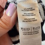 White House | Black Market Metallic Striped Button Down Sweater Cardigan Sz Small Photo 9