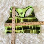 Nike Neon Yellow Racer back Sports Bra US Small Photo 2