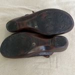 Nurture by Lamaze Dark‎ Brown Tooled Leather Band Clogs Miles Size 9 Photo 8