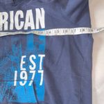 American Eagle Vintage  Outfitters Navy Graphic Hoodie‎ L Photo 6