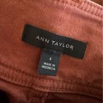 Ann Taylor Quarter Pocket High Waist Straight Jeans In Cinnamon Clove Size 4 Photo 7