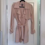 Vince Camuto Women's Light Pink Belted Soft Trench Coat XS Photo 4