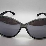 Juicy Couture Gray Sparkly & Black Sunglasses Photo 6