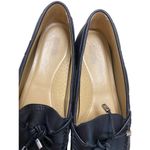 Michael Kors women’s black leather shoes flats size 10M SKU 1299 Photo 4