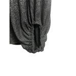 Maurice's Top Womens Size L Silver Sparkle V-neck Holiday NYE Party Concert Photo 3