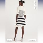 Free Assembly Women's Striped Navy and White Dress size small. NWT! Blue Photo 2