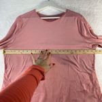 Sweaty Betty XXL Energise Long Sleeve Gym Top Lightweight Wicking Pink Crew Neck Photo 7