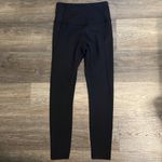 Athleta Synergy Rib 7/8 Tight Black High Rise Leggings - Small Photo 5