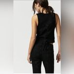 Free People Beckett Denim Suit Vest Photo 3