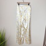 Pretty Little Thing  Cream Chain Satin‎ High Waist Wide-Leg Pants Size 8 Night Out Photo 5
