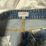 PacSun  Bella Stretch Medium Indigo Mid Rise Denim Mini Skirt Photo 3