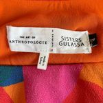 Anthropologie X Sisters Gulassa Caterina Skirt Bold Colorblock Floral Si… Photo 3
