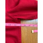 AG Adriano Goldschmied NWT  Red Denim Jean Jacket Size L Photo 4