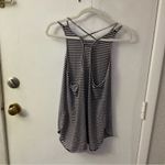Calia by Carrie Underwood Women's M Spaghetti Strap Striped Tank Top Activewear Black Size M Photo 2