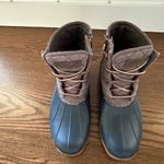 Sperry  Saltwater Quilted Waterproof Duck Boots Gray Blue  Women’s Size 6.5 Photo 2
