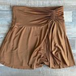 Free People Who's that Mini Skirt Cathaway Spice Gold Size S Photo 2