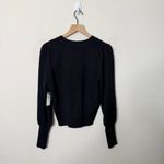 NWT Anthropologie Maeve Lily Puff Sleeve
Cardigan Sweater Black M Photo 9