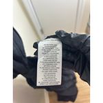 Anthropologie  Faithfull Linen Front Knot Maxi Dress Black Large New Photo 7