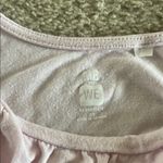 PacSun  Pink Ruched Crop Blouse Short Sleeve Photo 1