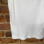 Ninety Percent White Organic Cotton Ribbed Camisole Tank Top Women's Size Small Photo 3