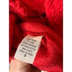 Chance or Fate Women Size S Sweatshirt Fleece Pug Reindeer Red Christmas Sequin Photo 6