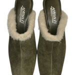 Aerosoles   Green Slip on Leather/Suede Mule Shoes (Size 6.5M) Photo 0