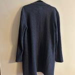 Lucky Brand Navy  Light Knit Coat Photo 2