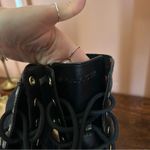 Tommy Hilfiger Women's Tesse Logo Lace up Combat Booties Black Boots NEW Size 6 Photo 5