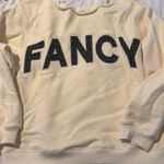 Fancy D boutique off the shoulder plaid sweatshirt Yellow Size XS Photo 0