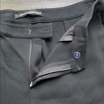 Ellen Tracy  Trouser Womens Sz 12 Black Wool Blend Straight Leg Classic Essential Photo 4