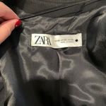 ZARA black cropped bomber jacket size xs Photo 4