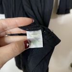 Lilly Pulitzer  black knit bell sleeve shirt dress size large Photo 3