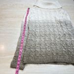 Ralph Lauren  Cable Knit Cowl Neck Sweater Women's Medium Ombre Beige Cream Photo 7