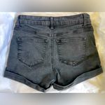 Kancan Kayla Black Distressed Festival Western Cowgirl Women’s Shorts Size 27 Photo 4