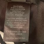 Enfocus Studio  Monochrome Zigzag maxi Dress with vibrant blue bottom woman’s 10 Photo 5