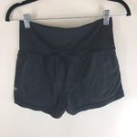 Lululemon Womens Shorts Pleated High Waisted Pockets Pull On Lined Black 4 Photo 1