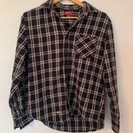 Arizona Jean Company Distressed Western Bull Skull Flannel Photo 0