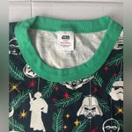 Hanna Andersson 100% Organic Cotton Pajama Top Christmas Star Wars Green Size M Photo 2