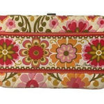 Vera Bradley  Opera style Clutch Snap Wallet‎ Folkloric 7.5"x5" Photo 0