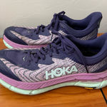 Hoka  Women's Mafate Speed 4 Trail Running Shoes Purple Night Sky Vibram Sole 8B Photo 0