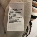 American Eagle Outfitters Womens Sleeveless Crochet Dress Striped Brown Small Photo 9